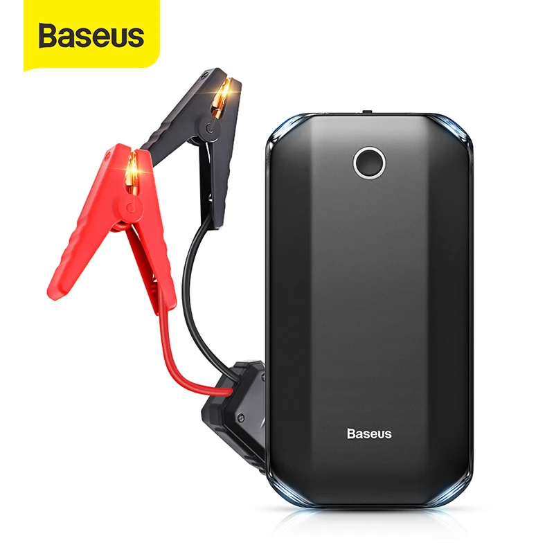 Baseus Starting Device Car Jump Starter Batery Power Bank 800A Jumpstarter Auto Buster Car Emergency Booster Jumper Starter