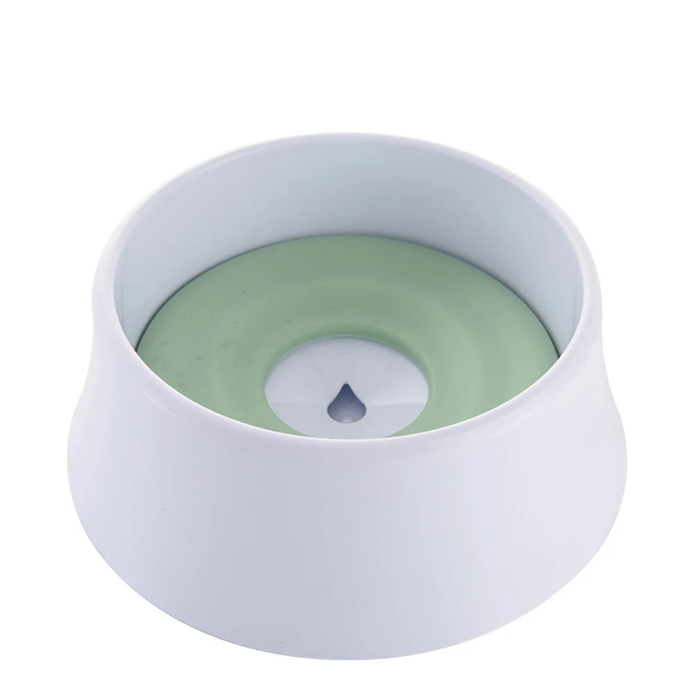 green Миска Для собачьего питья для домашних животных, переносная подача питьевой воды, не смачивающая рот, миска для кошки, питатель для кошек, миска для собак - Цвет: green