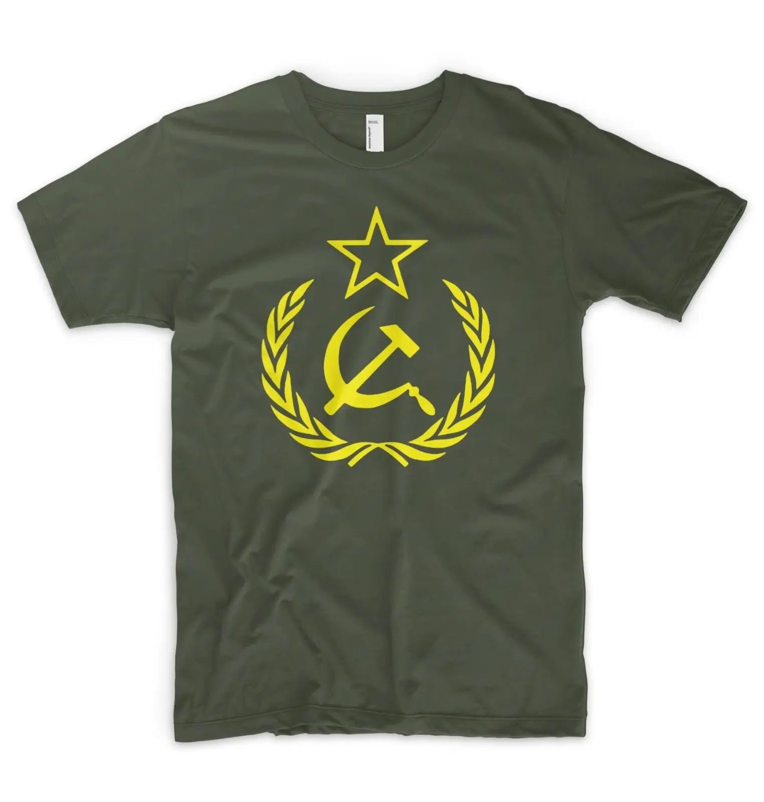 Hammer SickleT Shirt USSR CCCP Soviet Russia Logo Republics Union Cool Casual pride t shirt men Unisex New Fashion | Мужская одежда