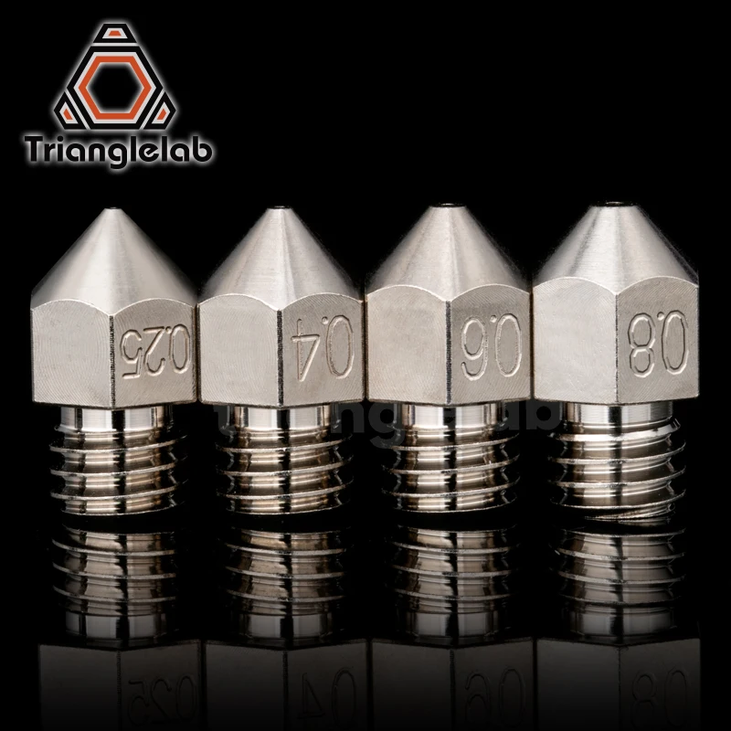 Trianglelab Swiss Mk8 Chapeou a Linha Durável do Elevado Desempenho m6 da Não-vara do Bocal de Cobre para Impressoras 3d para Cr10 Hotend Ender3 - Imagem 2