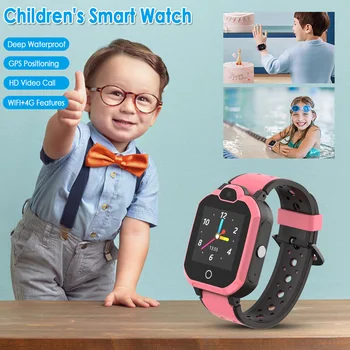 

Smart Positioning Monitoring Phone Kids GPS Watch Baby Compatible IOS/android 2/3/4G network Anti Lost Child GPS Tracker SOS
