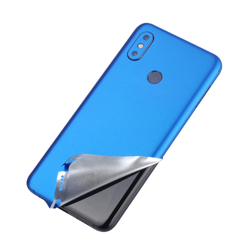 

Top Sell Body Candy Color Decal Sticker Wrap Skin Case Cover For Xiaomi mi6 mi6X mi8 8SE Xiaomi Note3 Ice Film Protector Styling