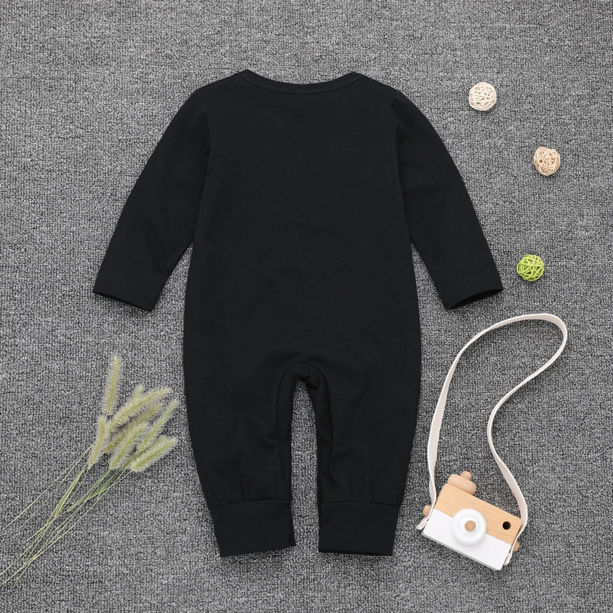 Хлопковый комбинезон с длинными рукавами для новорожденных и маленьких мальчиков; комбинезон; одежда для малышей