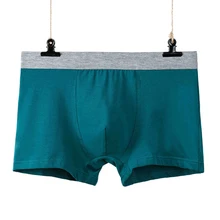 

Large Size Seamless Underwear Man Soft Boxer Briefs Bulge Pouch Underpants Man Solid Panties Man Breathable Knicker Trunks