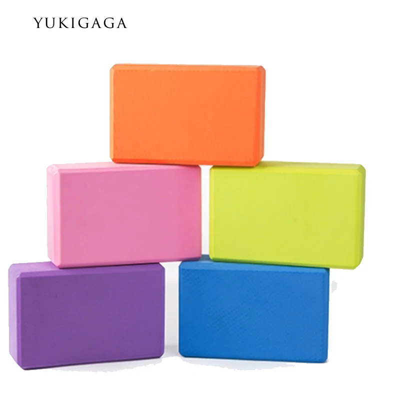 

EVA Yoga Block 5 Colors Foam Block Brick Exercise Fitness Tool Exercise Workout Stretching Aid Body Shaping Health Training
