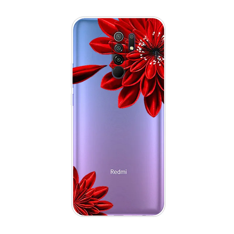 For Coque Redmi 9 Case Transparent Soft TPU silicon Phone Cover For Xiaomi Redmi 9 Case Redmi9 Clear Fundas For Redmi 9 6.53" phone cases for xiaomi Cases For Xiaomi