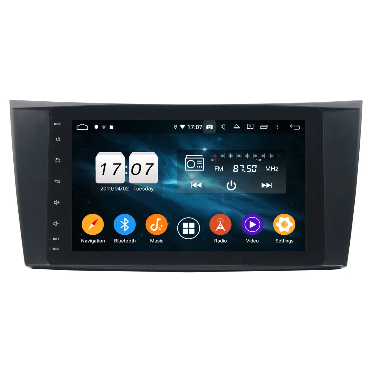 Clearance Android 9 With DSP For Mercedes-Benz ML CLASS Car radio video player Multimedia GPS navigation accessories Sed 0