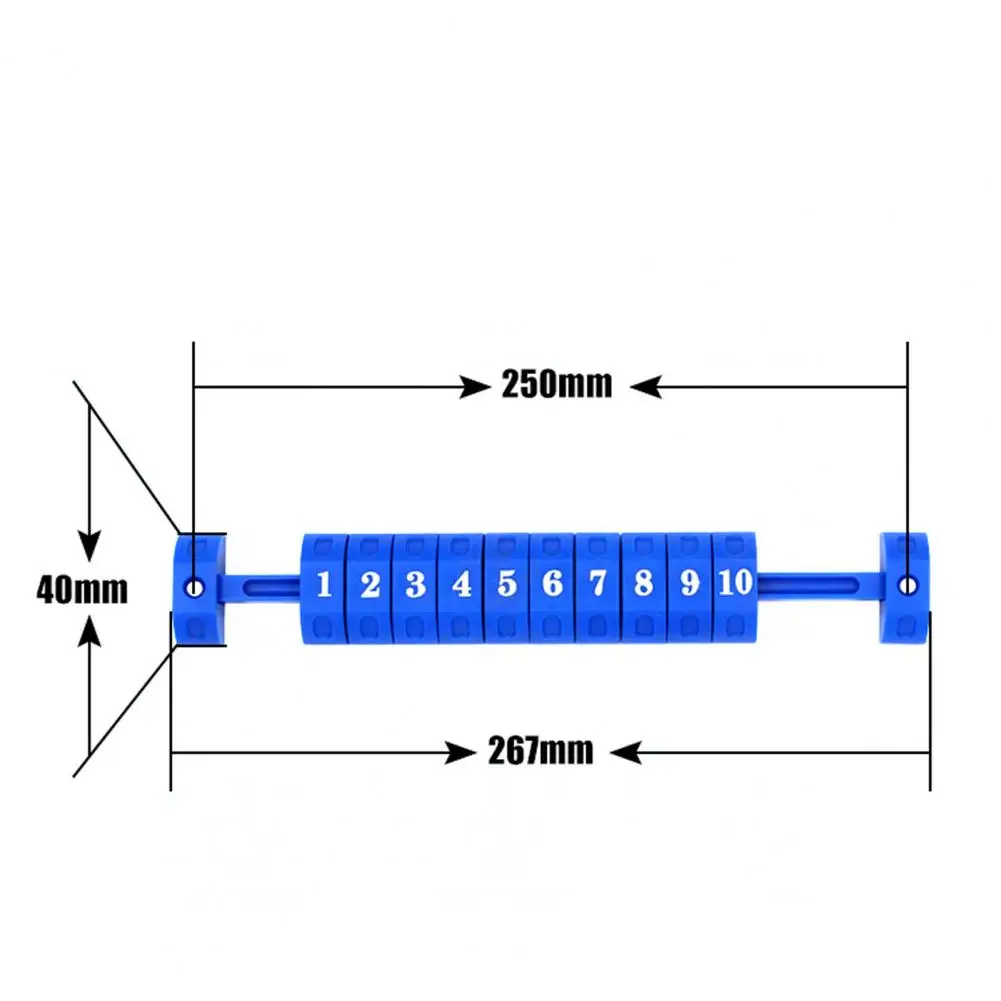 2Pcs Football Scoring Counters Durable Fine Workmanship Plastic Standard Football Table Machine Scoreboard for Gaming