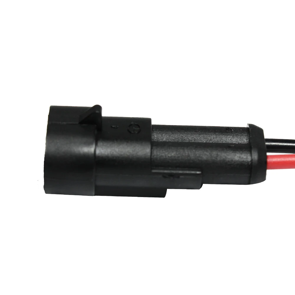 YUNPICAR 5Kit 2 Pin Way 16 AWG Автомобильная Водонепроницаемая вилка соединителя с проводом 1,5 мм серия клеммный разъем-5 упаковка