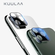 KUULAA Защита объектива камеры для iPhone 11 pro Max HD прозрачная камера закаленное стекло для iPhone 11pro бесшовное покрытие