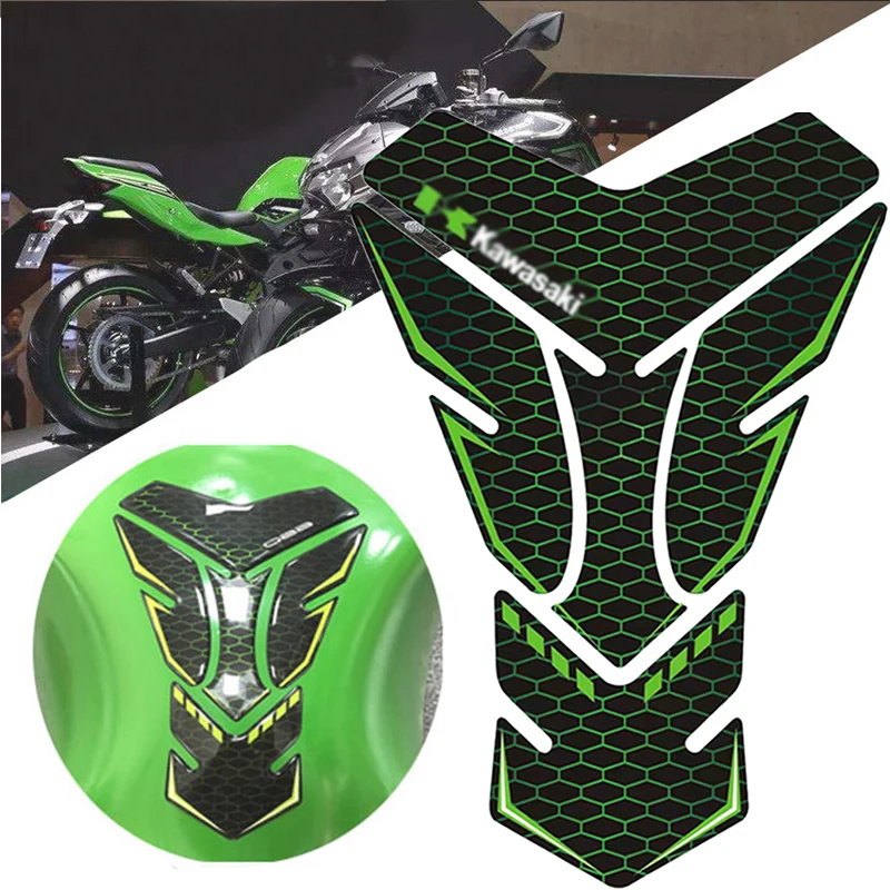 For Kawasaki Versys 650 2007-2019 Versys 1000 2015-2018 Motorcycle Decal Fuel Tank Cap Cover Sticker Pad