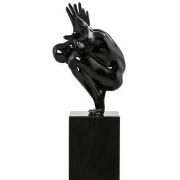 

Sales 42CM Diver Resin Sculpture White Black Silver Human Body Artwork Statue Figurine Home Decoration Accessories R440
