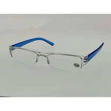 20 шт/лот Недорогие Очки для чтения синие коричневые очки при дальнозоркости женские мужские очки лупа+ 1,0~+ 4,0