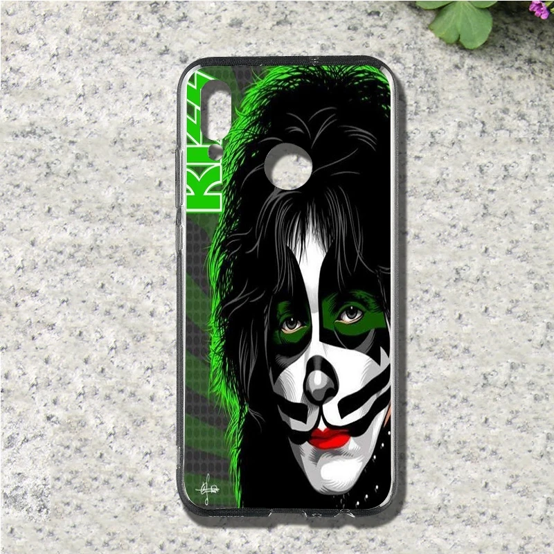 NO.3 Генные симмоны Kiss band чехол для телефона чехол для Huawei P7 P8 lite P9lite mini P10 Plus P20 Lite P30 Pro мягкий чехол из ТПУ - Цвет: NO.3