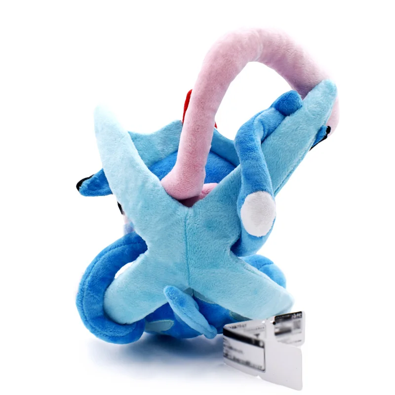 33 см Greninja плюшевый игрушечный ниндзя Лягушка Мягкая кукла животное Peluche Игрушки японского аниме День рождения Рождественский подарок для детей