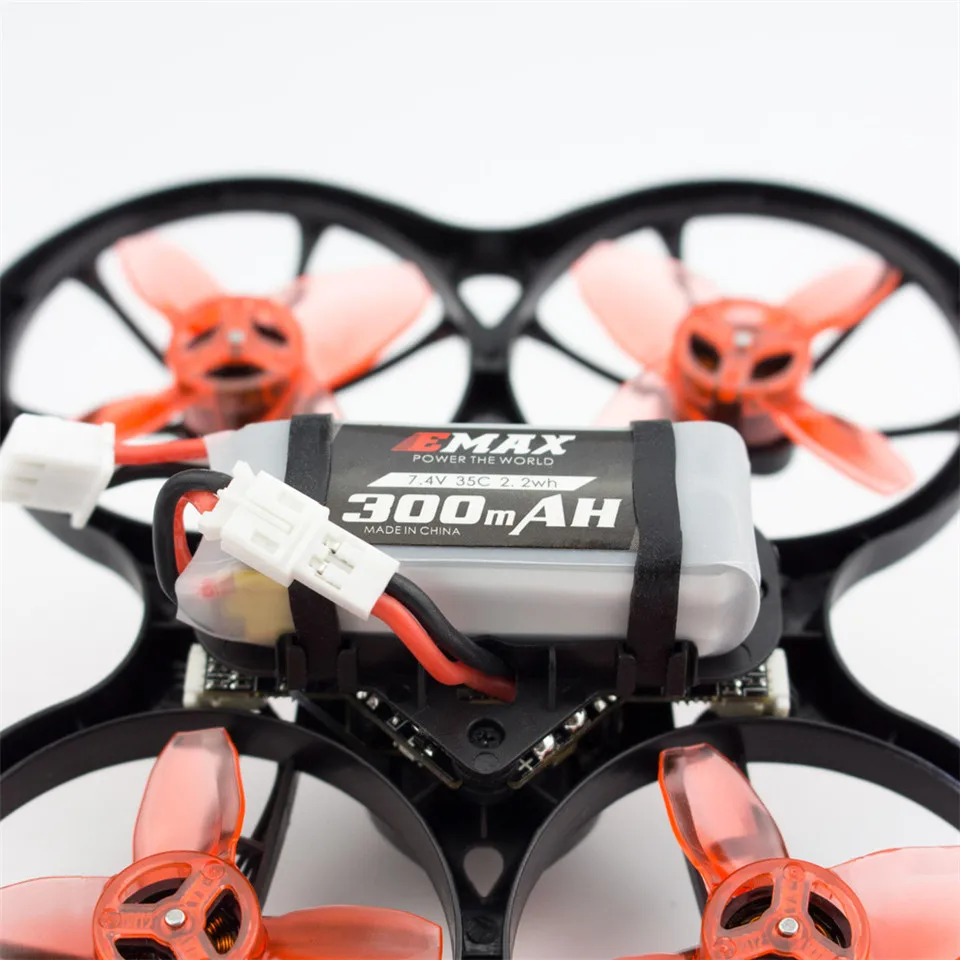 5 шт./лот батарея Emax Tinyhawk S 2S 7,4 V 35C 300mah Lipo батарея для DIY FPV Racing Drone запчасти