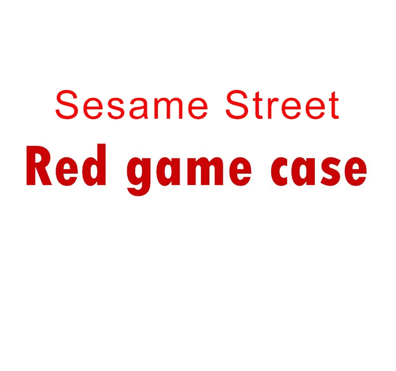Sesame Street Red Игровой чехол s для huawei P20, чехол с цветным дисплеем, мягкая ТПУ Рамка Gameboy, чехол для телефона, чехол для huawei P30 PRO mate 20 PRO Nova 3 - Цвет: Sesame Street Red