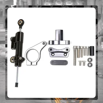 

For HONDA CBR650F CBR 650F CBR650 F 2017 2018 2019 Motorcycle CNC Adjustable Steering Damper Stabilizer Mounting