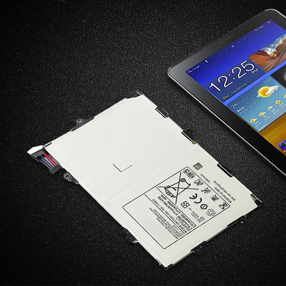 KiKiss прочный Аккумулятор для планшета samsung GALAXY Tab 7,7 GT P6800 P6810 SP397281A(1S2P) 5100 мАч