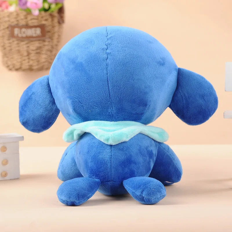 25 см Popplio pkm маленькая фигурка плюшевые игрушки синие для детей подарок на день