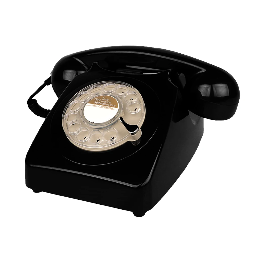 black telephone