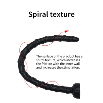 47cm Super long Anal Plug Dildo Soft Silicone Butt Plug For Female Male Gay Masturbation Anal Sex Toy Anus Dilator Expander 6