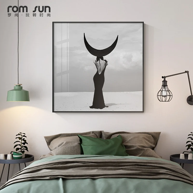

Fashion Canvas Painting Wall Pictures For Living Room Abstract Beauty Bedroom Aisle Art Oil Painting Wall Art Modern Decor