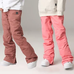 Ski Pants Men And Women Outdoor High Quality Windproof Waterproof Warm Couple Snow Trousers Winter Ski Snowboard Pants