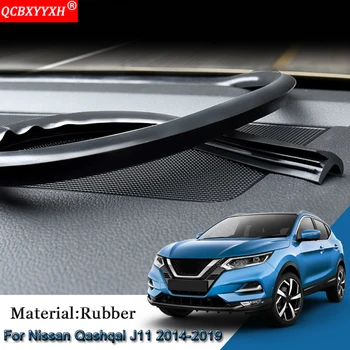 

Car Anti-Noise Soundproof Dustproof Car Dashboard Windshield Sealing Strips For Nissan Qashqai J11 2014-2019 Rogue Sport 17-19