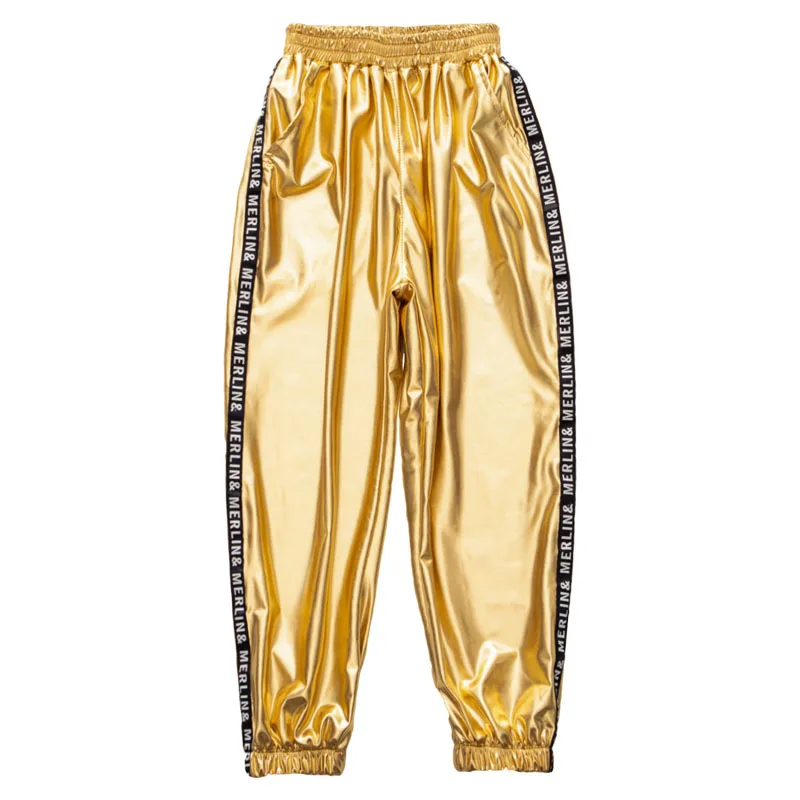 Pants Новая уличная одежда Детский модный костюм Тан с длинными рукавами для мальчиков, джаз, танец для школы, сценический хип-хоп костюм для детей BL2163 - Цвет: Pants