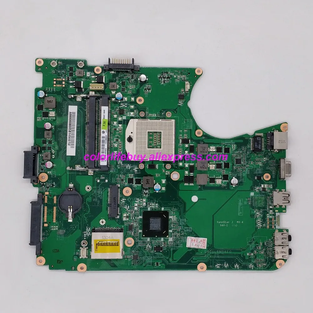 

Genuine A000080800 DA0BLBMB6F0 HM65 DDR3 Laptop Motherboard Mainboard for Toshiba Satellite L750 L755 Notebook PC