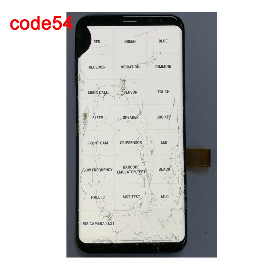 JPFix применимо к samsung S8+ экран в сборе с рамкой и небольшой точкой взрывающаяся изогнутая поверхность для удаления lcd