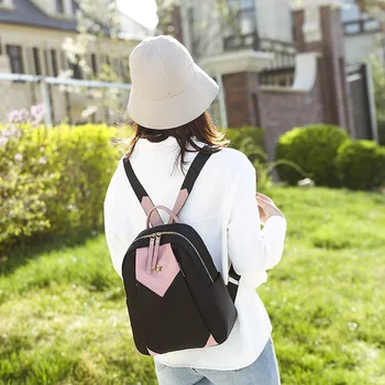 

New Oxford Cloth Waterproof Shoulder Bag Fashion Large-capacity Travel Backpack Multi-function Shoulder Messenger Bag Female