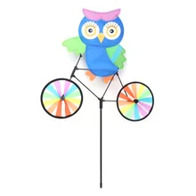 Радуга ветер Спиннер красочный ветряная мельница милый мультфильм животных Winnower детская игрушка