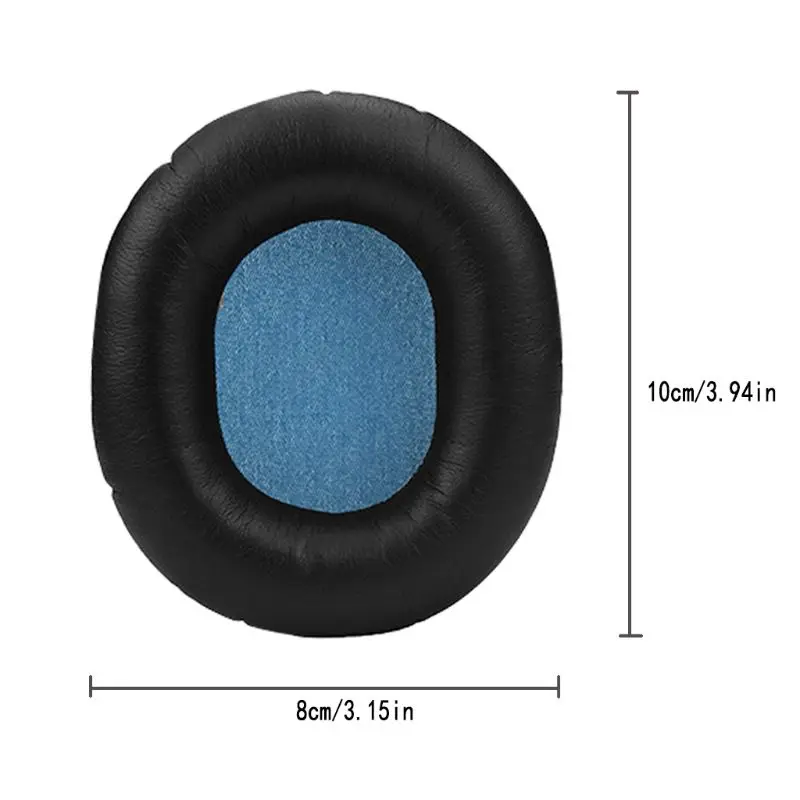 1Pair Soft Foam Ear Pads Cushion Cover Earpads for HD8 HD8DJ HD6 MIX Headphones