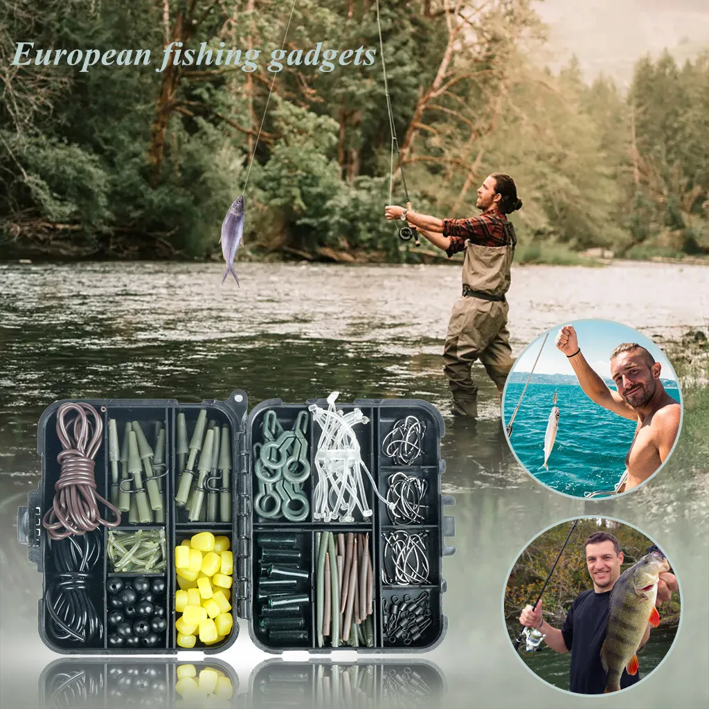 Practical European Library Fishing Set Accessories With Box Set European Fishing Full Set of