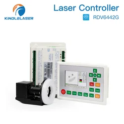 Kindlelaser ruida rdv6442g ccd co2 visão pequena corte a laser & gravura sistema de controle marca ponto corte máquinas gravador