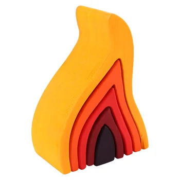 

1 Set Educational Playthings Interesting Exquisite Funny Education Toy Wood Toy Building Block Toy for Boys Girls Kids