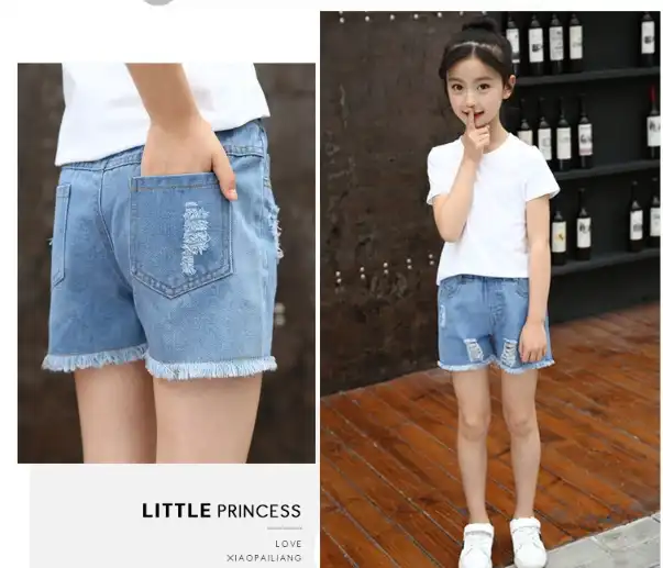 short jeans pant for girl