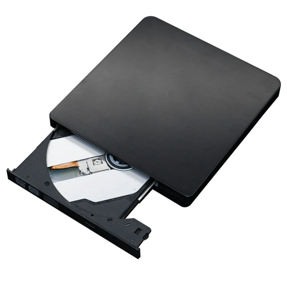 Портативный dvd-плеер dvd CD RW привод горелки Писатель слот нагрузки USB 2,0 интерфейс для ноутбука Настольный Ноутбук DVD portatil