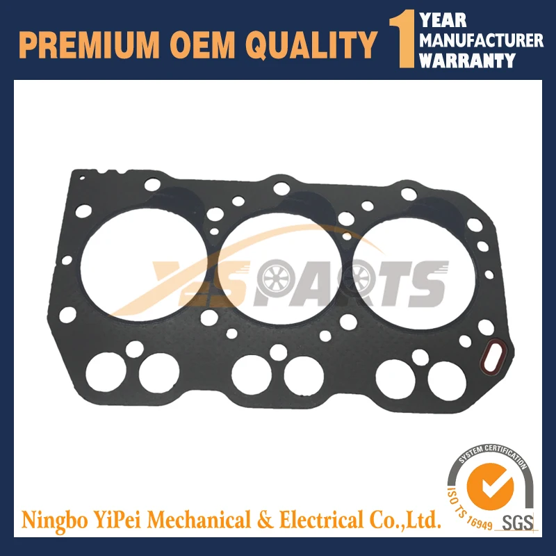 

Cylinder Head Gasket for Yanmar 3TNA72-U3C 3TNA72L 3TNA72