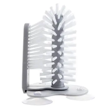 

Creative Suction Wall Lazy Cup Brush Glass Cleaning Brush Kitchen Rotating Cup Tea Cup Brush Cup Brush