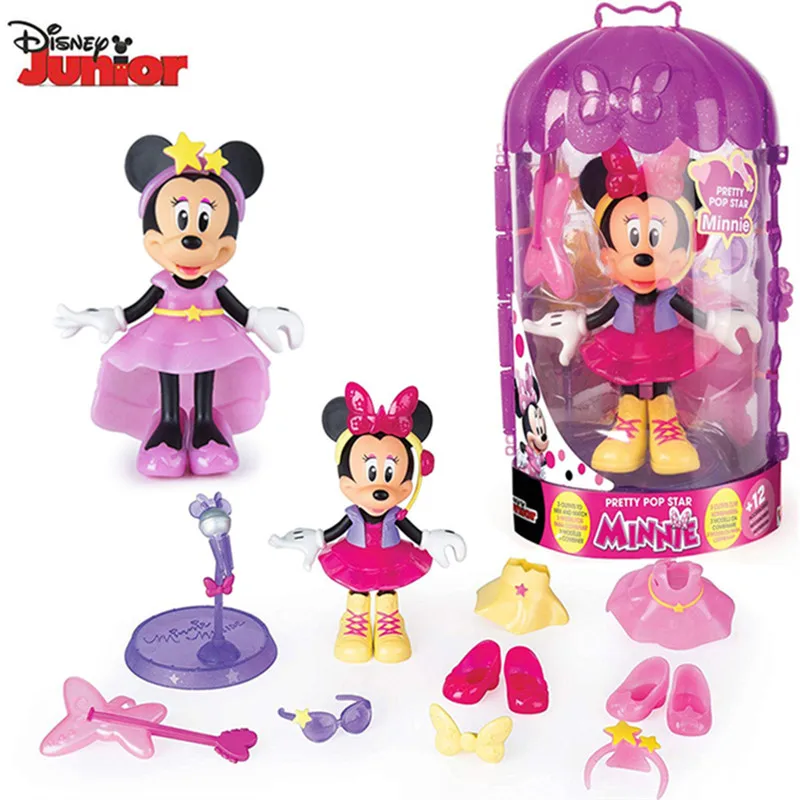 disney Микки и Минни Маус Мышь клуба девушка игровой дом игрушки DIY принцесса одеваются фигурки подарок для ребенка - Цвет: 1pcs