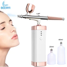 

Facial Airbrush Water Oxygen Injector Machine Compressor Nano Fog Mist Sprayer Makeup Infusion Apparatus Nail Cake Art Spray Gun