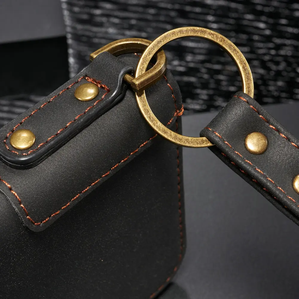 牛皮挂绳皮套苹果11 (135)