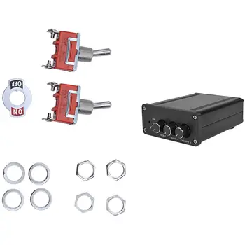 

2 Pcs AC 250V 15A SPST 2 Position On/OFF Toggle Switch & 1 Pcs Tpa3116 Digital o Amplifier 100Wx2