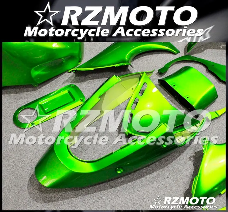 ABS мотоцикл обтекатель комплект для KAWASAKI ZX-12R 2000-2001 год кузов литьевая форма Магазин № 2086