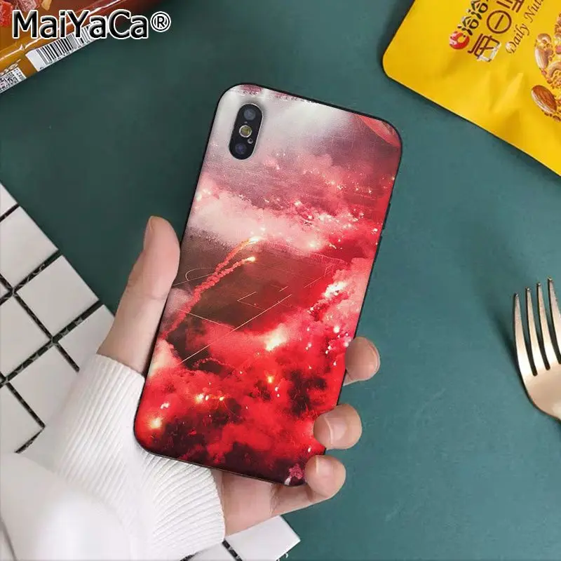 MaiYaCa Барселона Домашний футбольный стадион Новинка чехол для телефона Fundas чехол для Apple iPhone 8 7 6 6S Plus X XS MAX 5 5S SE XR чехлы - Цвет: A12