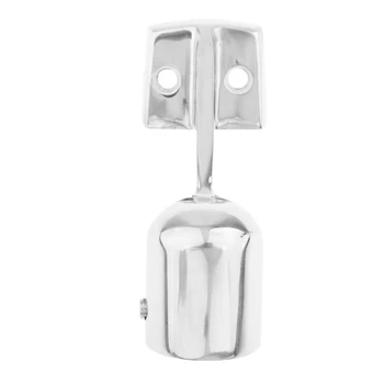 

316 Stainless Steel Boat After End Stanchion Hand Rail Fitting 7/8"