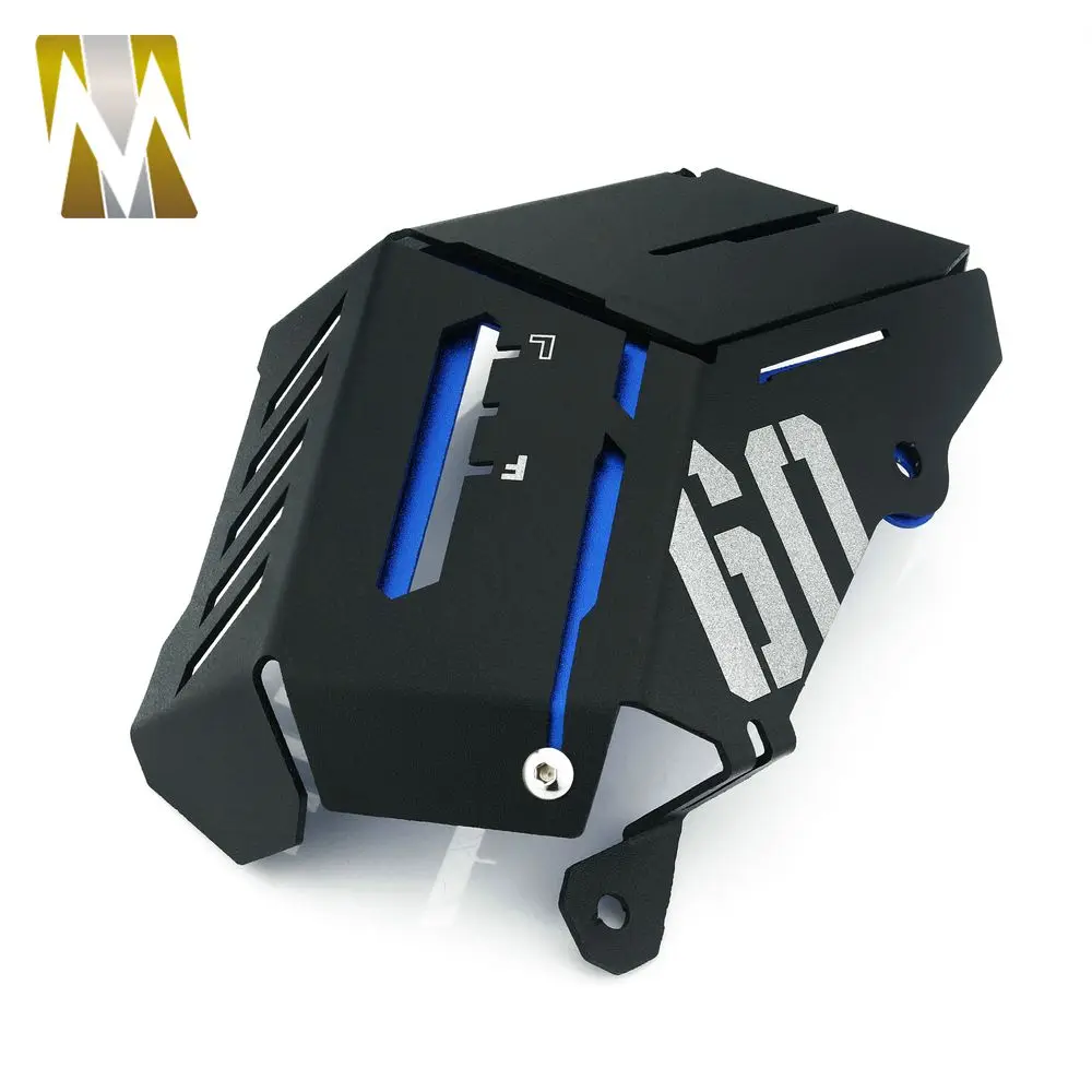 Silver Radiator Side Protective Cover Grill Water Coolant Resevoir Tank Bezel Side Protect Guard Cover For Yamaha MT09 FZ09 FJ09 FJ-09 MT-09 FZ-09 2013 2014 2015 2016